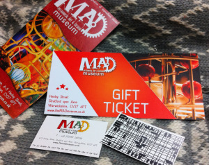 MAD gift ticket