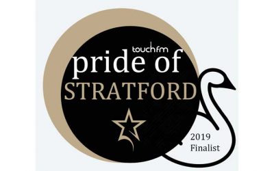 Finalist in 2019’s Pride of Stratford Awards